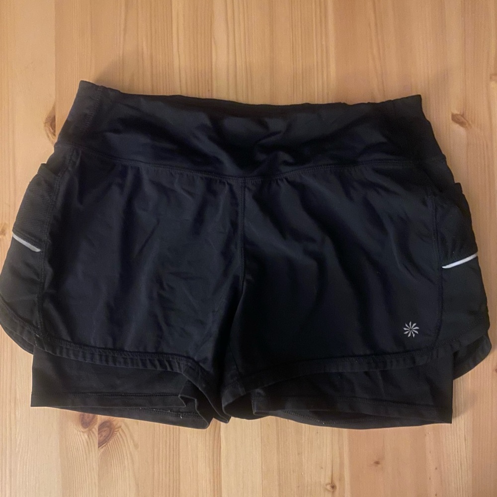 Athleta 2 in 1 Athletic Shorts